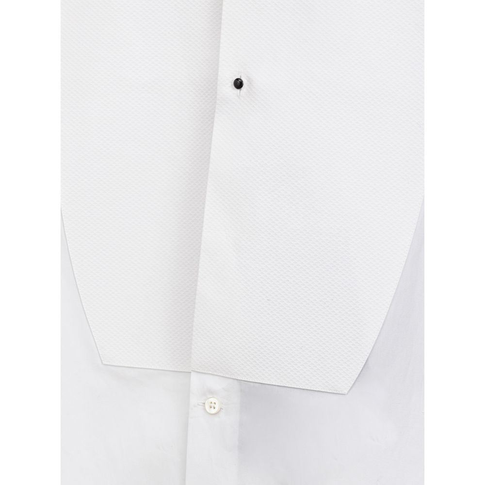 Chemise en coton blanc