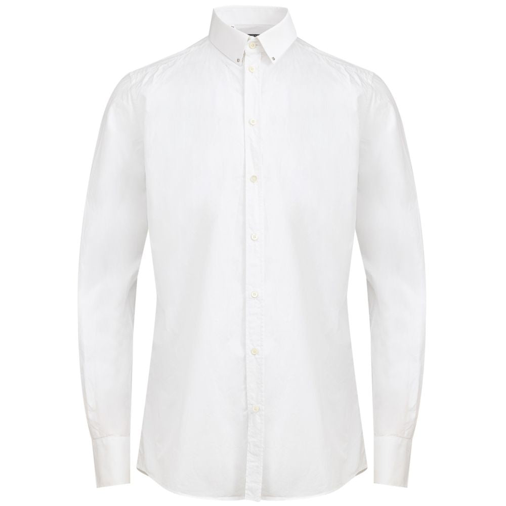 Chemise en coton blanc