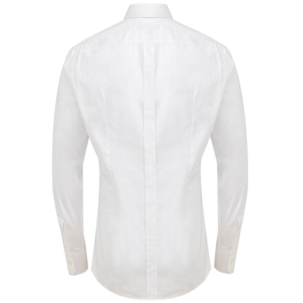 Chemise en coton blanc