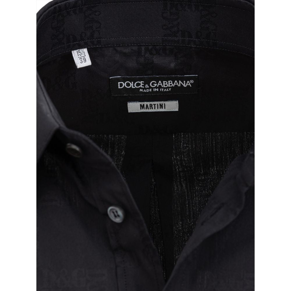 Chemise en coton noir