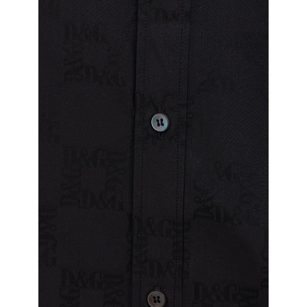 Chemise en coton noir