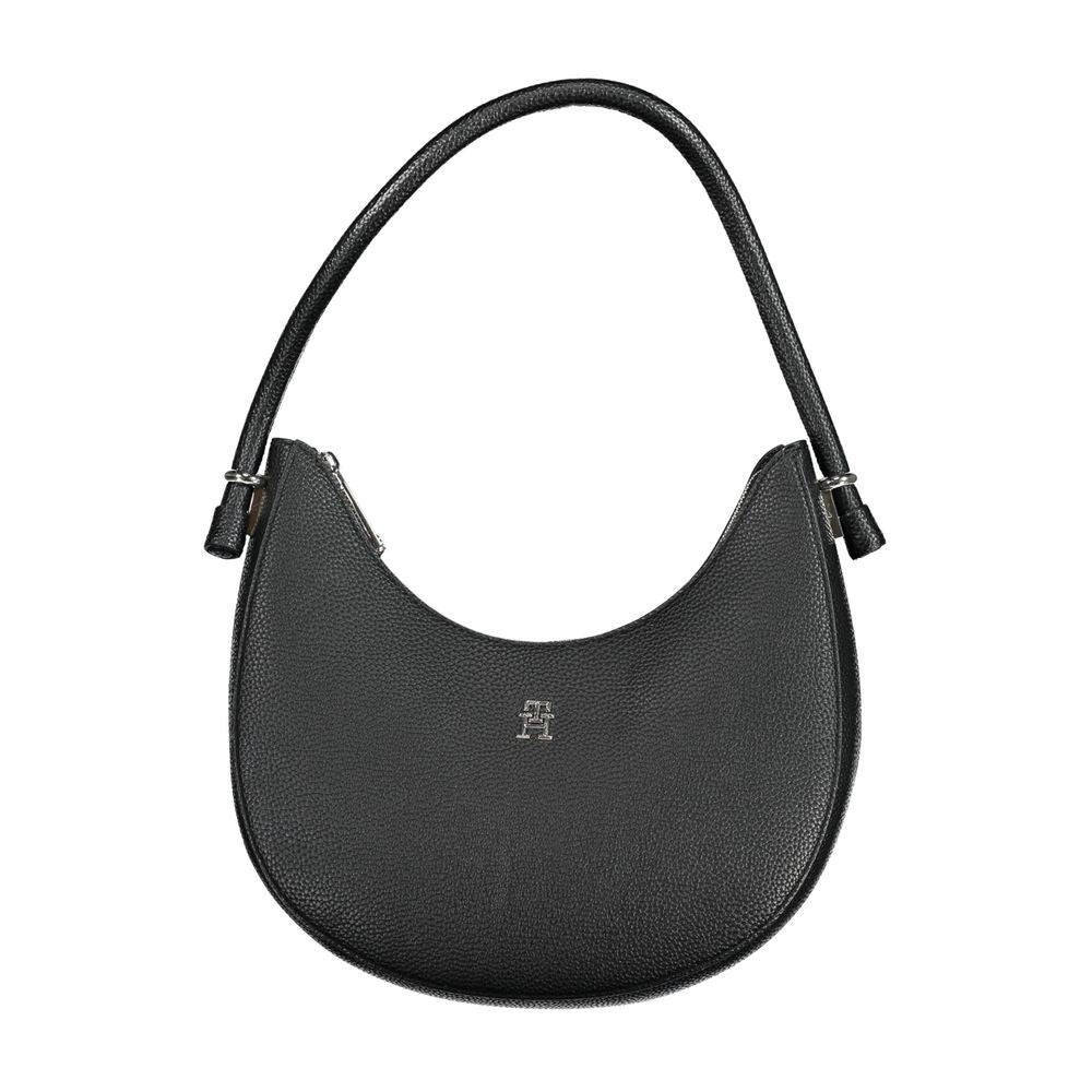 Sac à main en polyéthylène noir