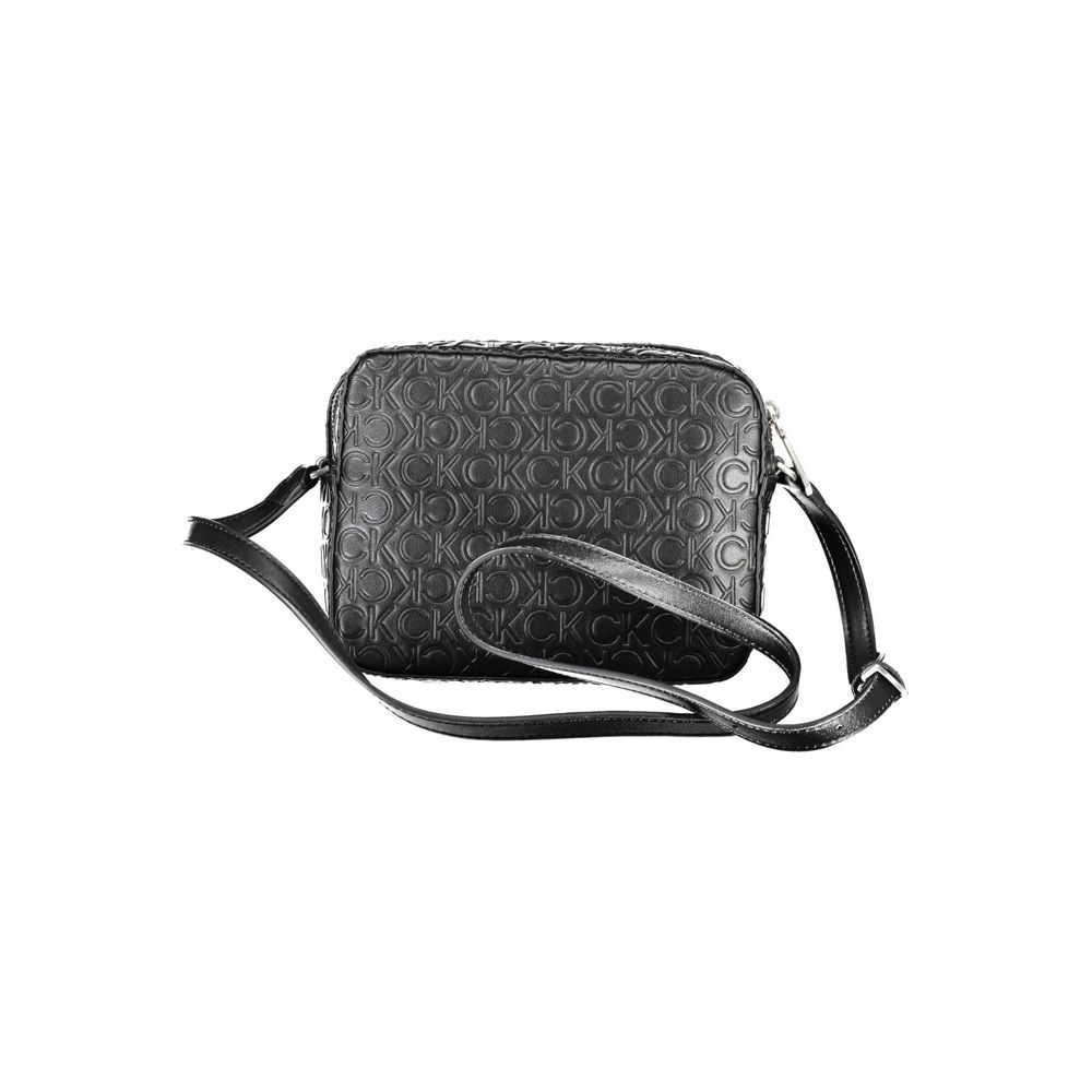 Sac à main en polyester noir