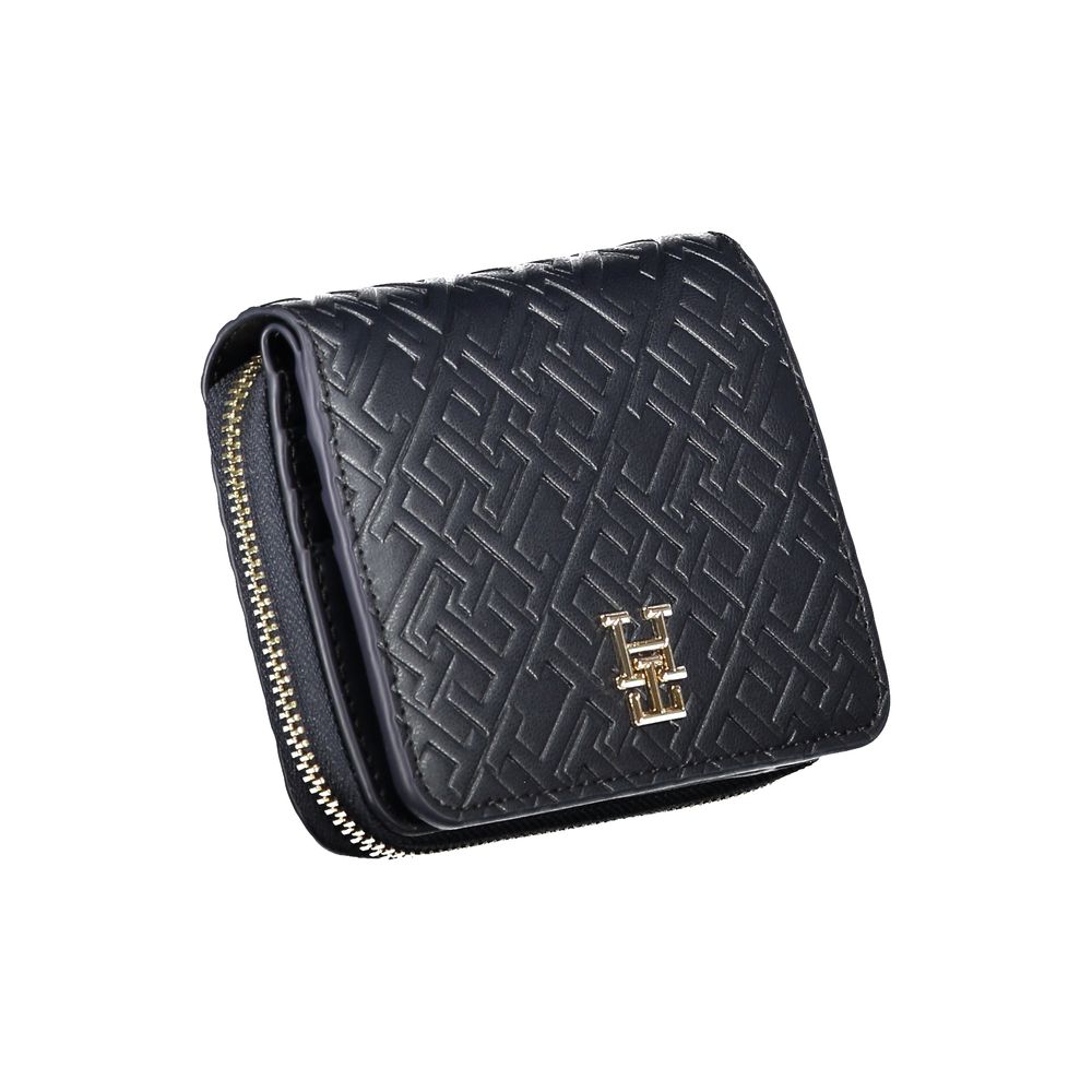 Cartera de polietileno azul