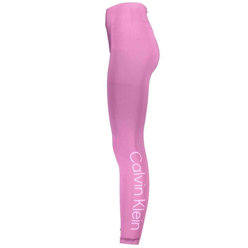 Legging femme en polyester violet