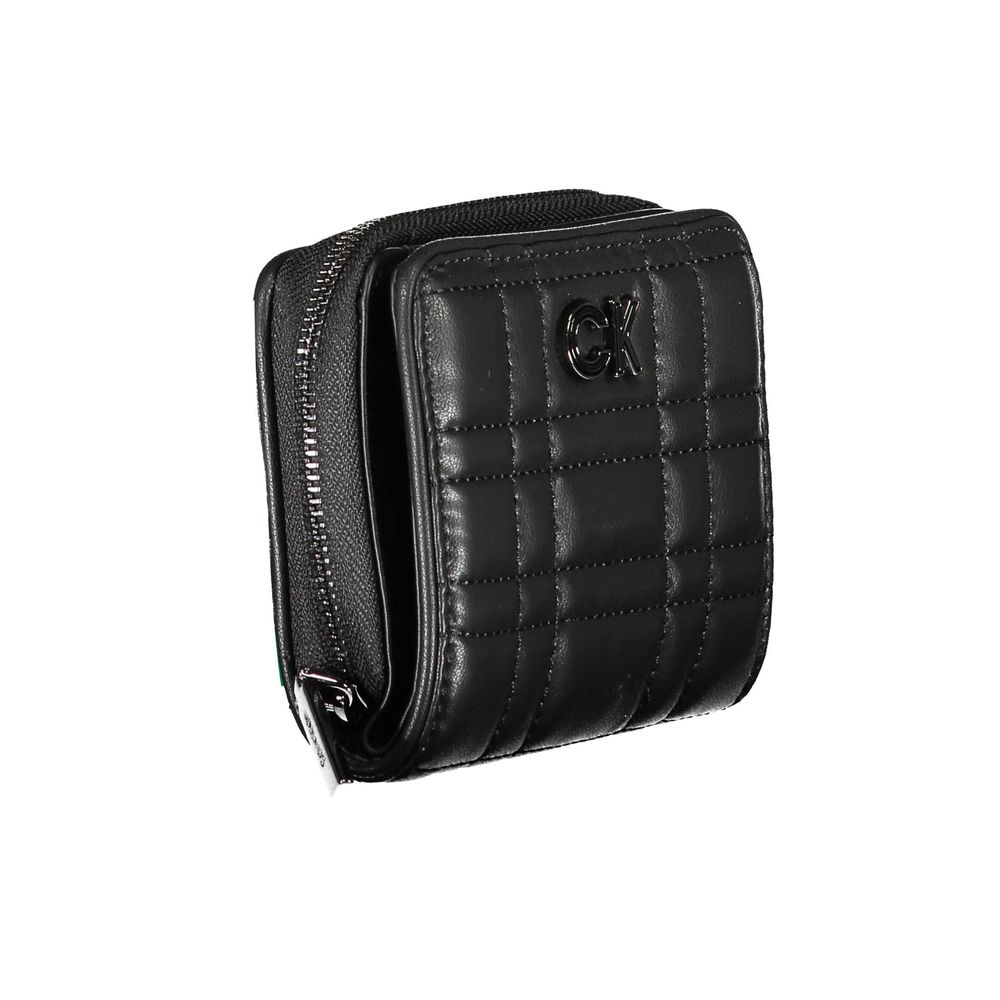 Cartera de mujer de poliéster negro