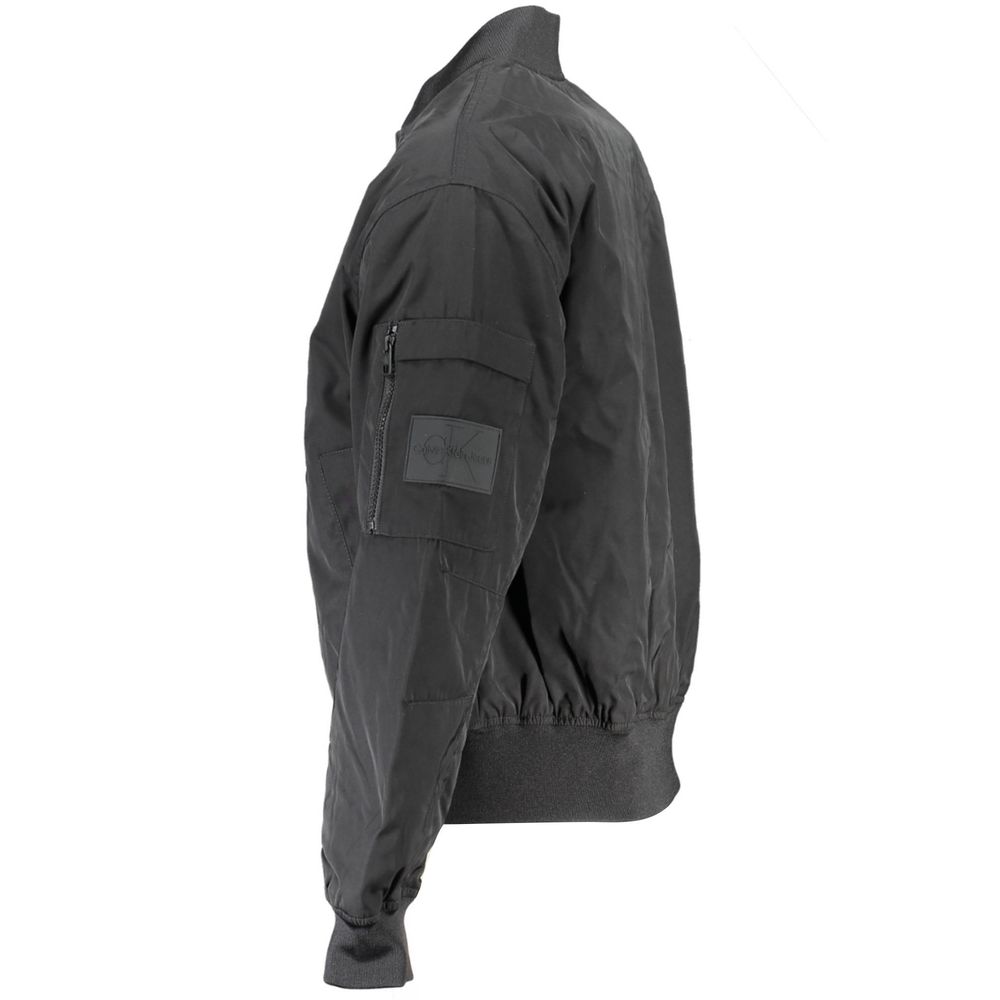 Chaqueta elegante de manga larga con cremallera