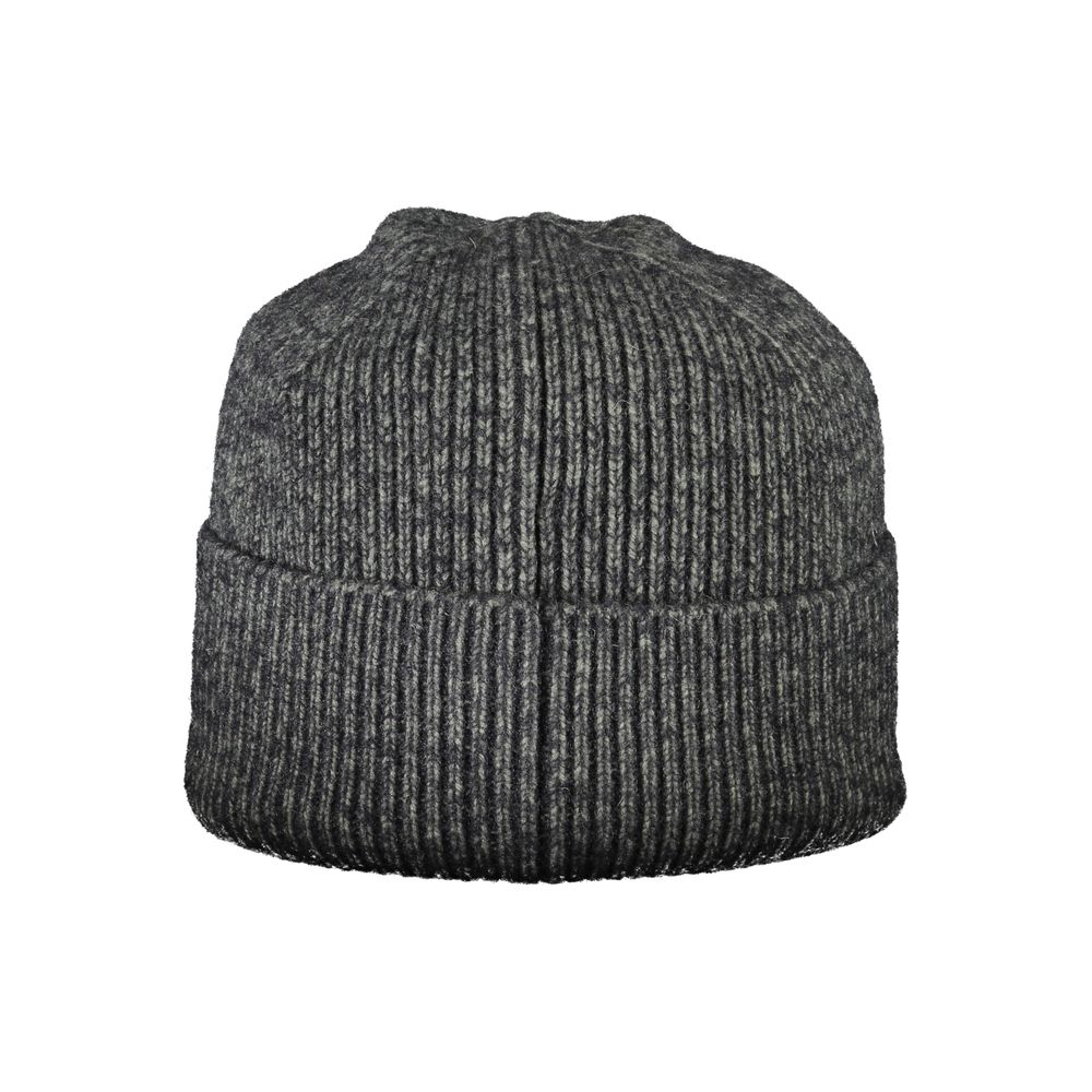 Casquette homme en polyamide noir