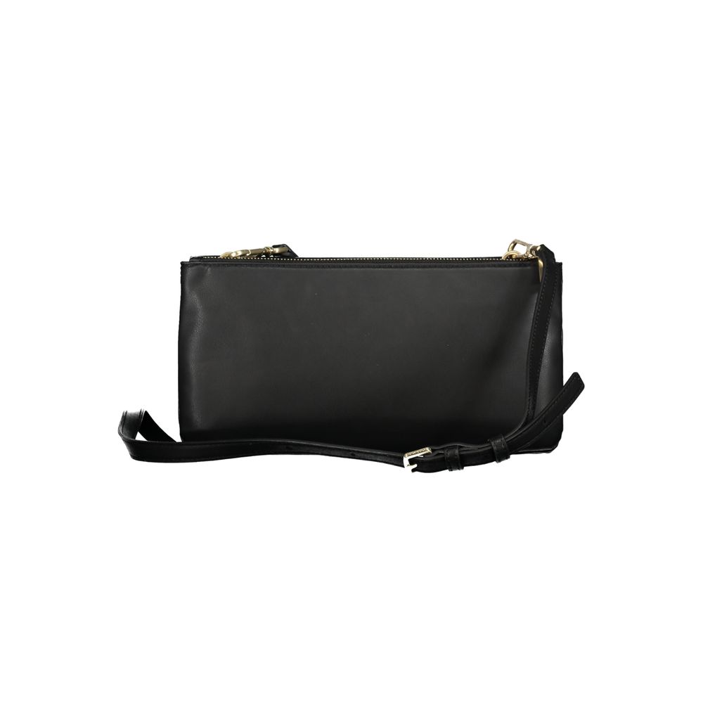 Sac à main en polyester noir
