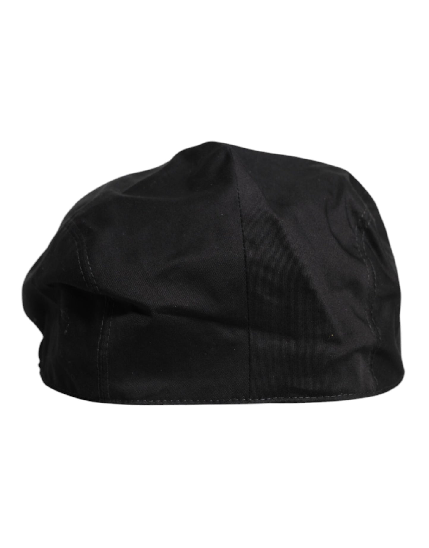 Gorro de taxista Capello Newsboy de algodón negro