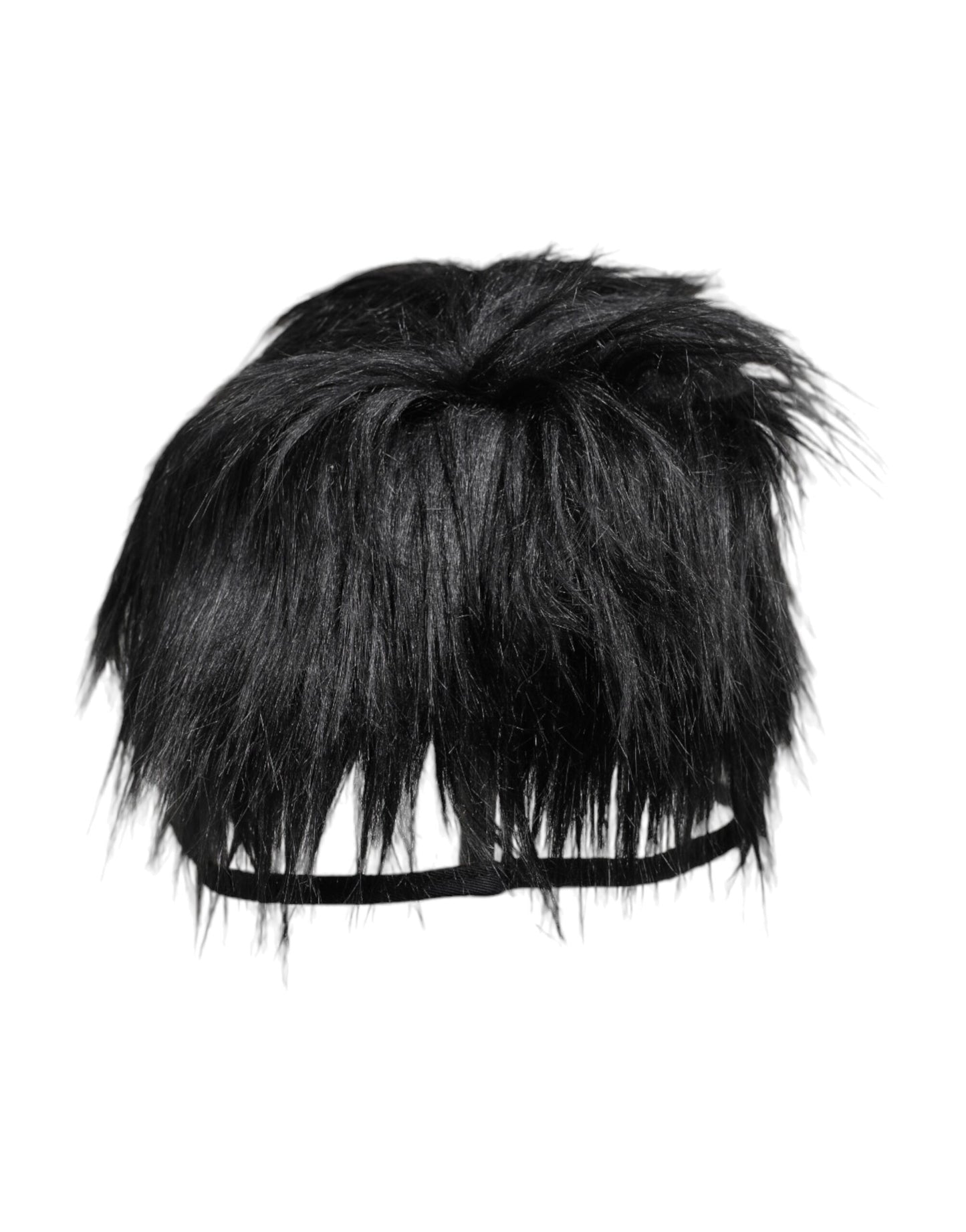 Bob en fausse fourrure noire