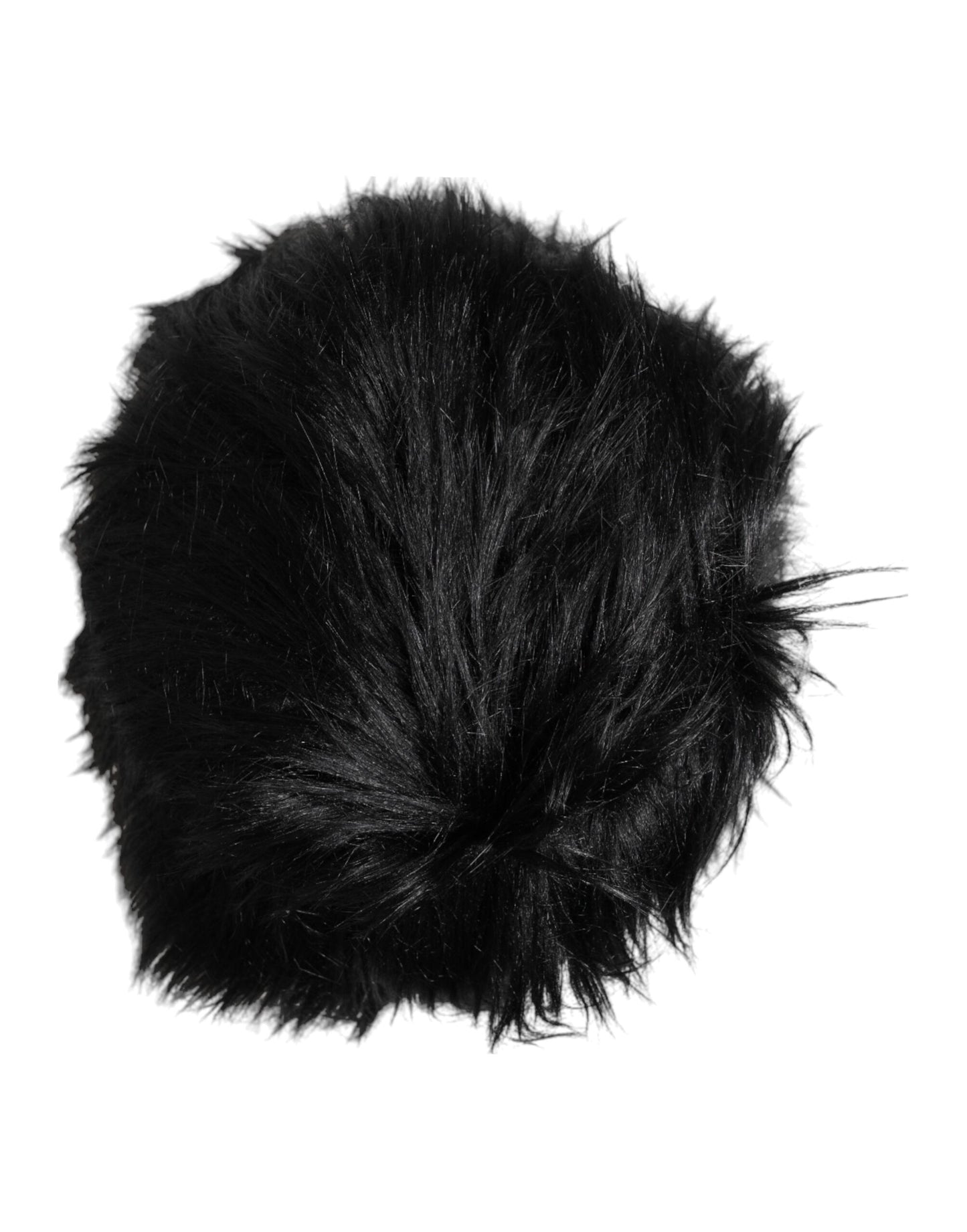 Bob en fausse fourrure noire