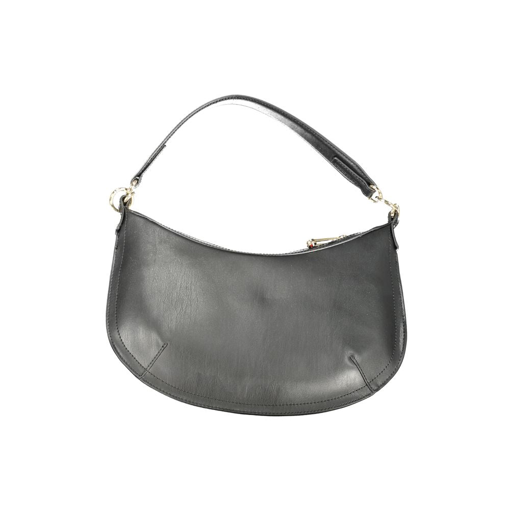 Sac à main en polyéthylène noir