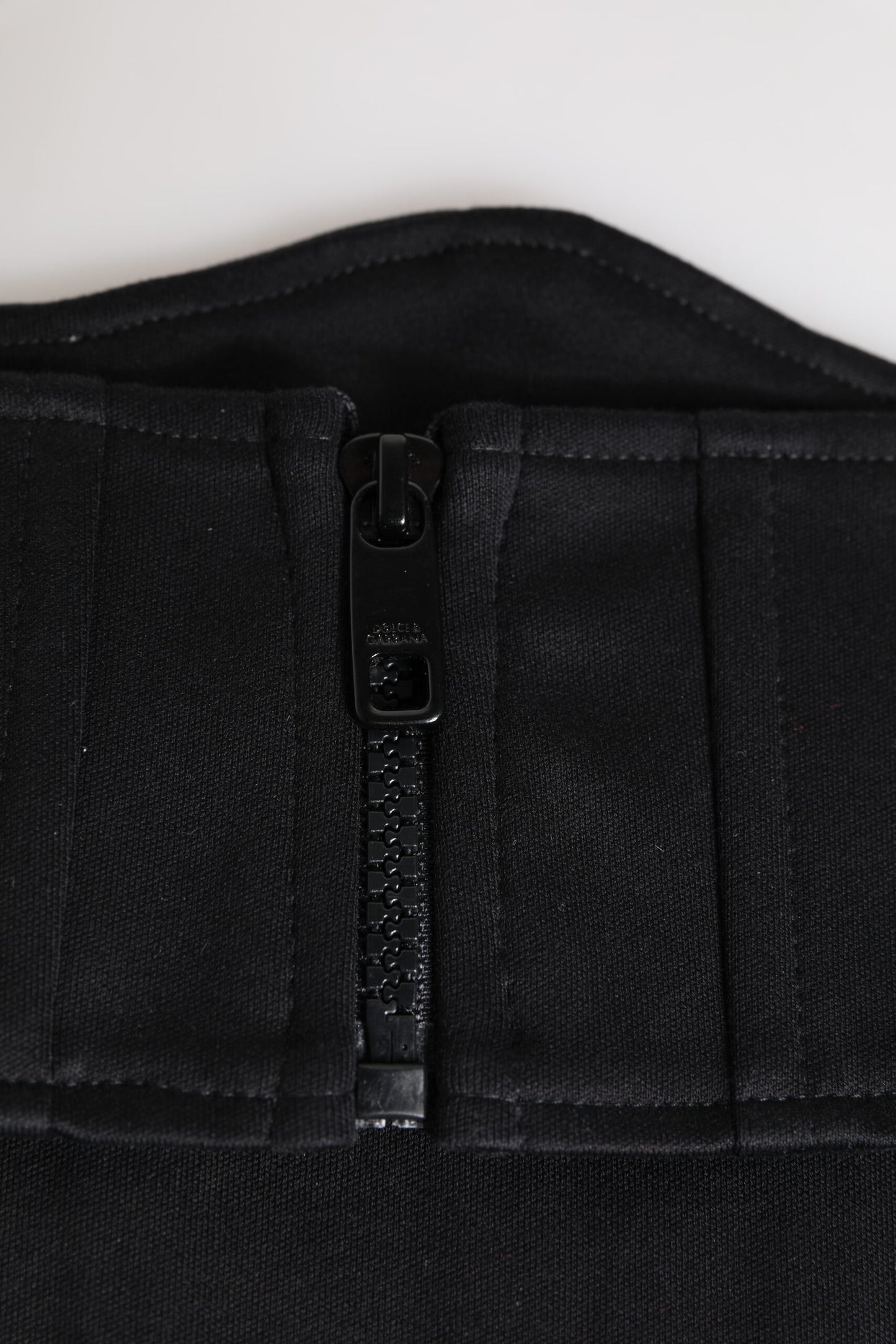 Ceinture de smoking en coton noir