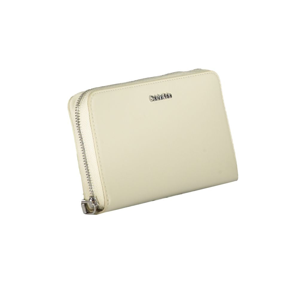 Cartera de polietileno beige