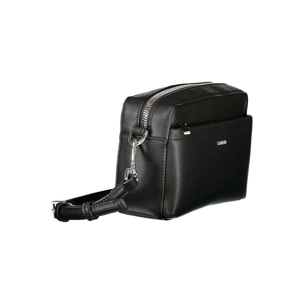 Sac à main femme en polyester noir