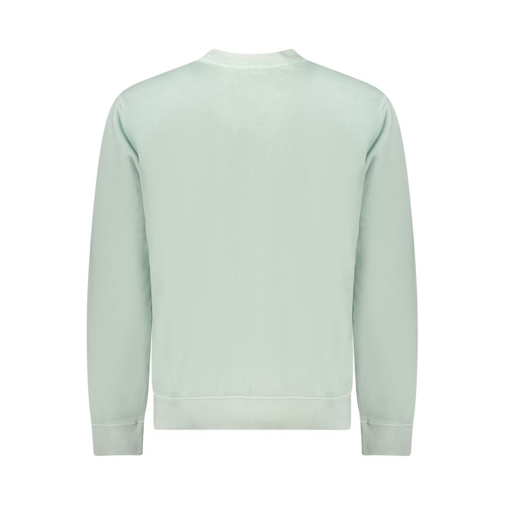 Pull homme en coton vert