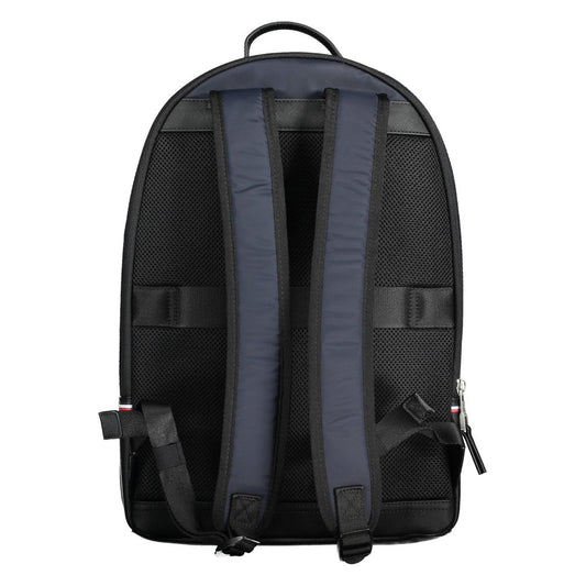 Mochila de poliéster azul para hombre