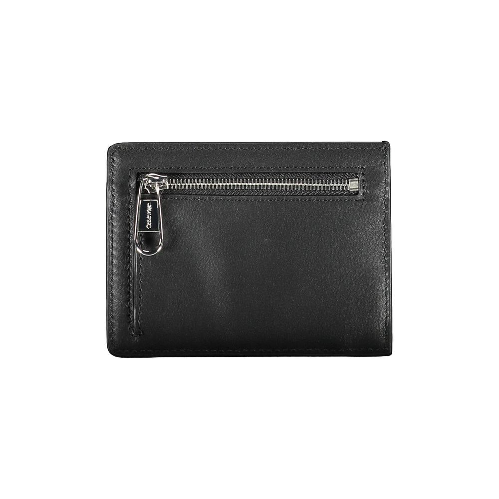 Cartera de polietileno negra para hombre
