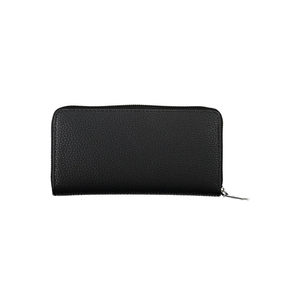 Cartera de mujer de poliéster negro