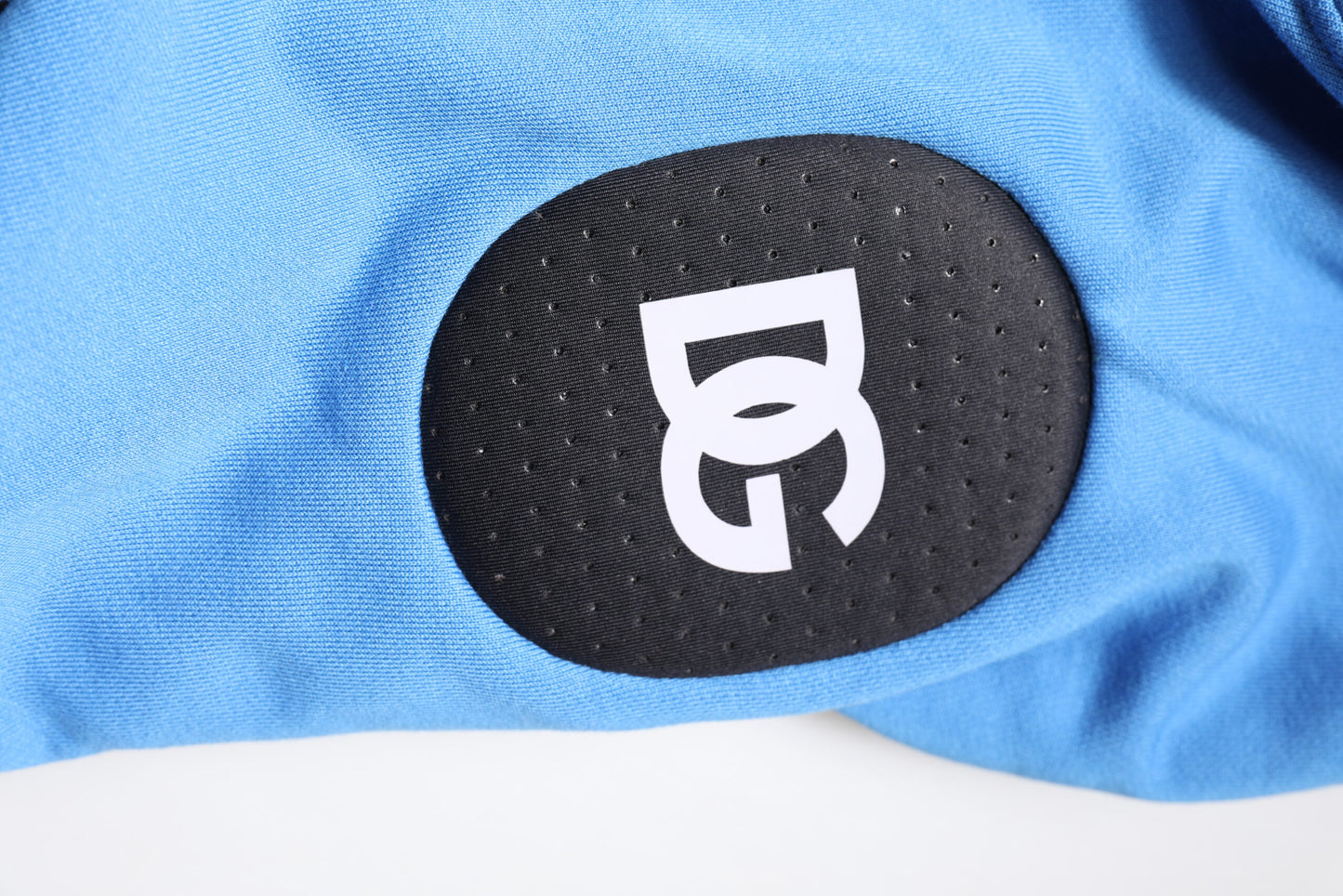 Chaleco deportivo con capucha de algodón azul para hombre