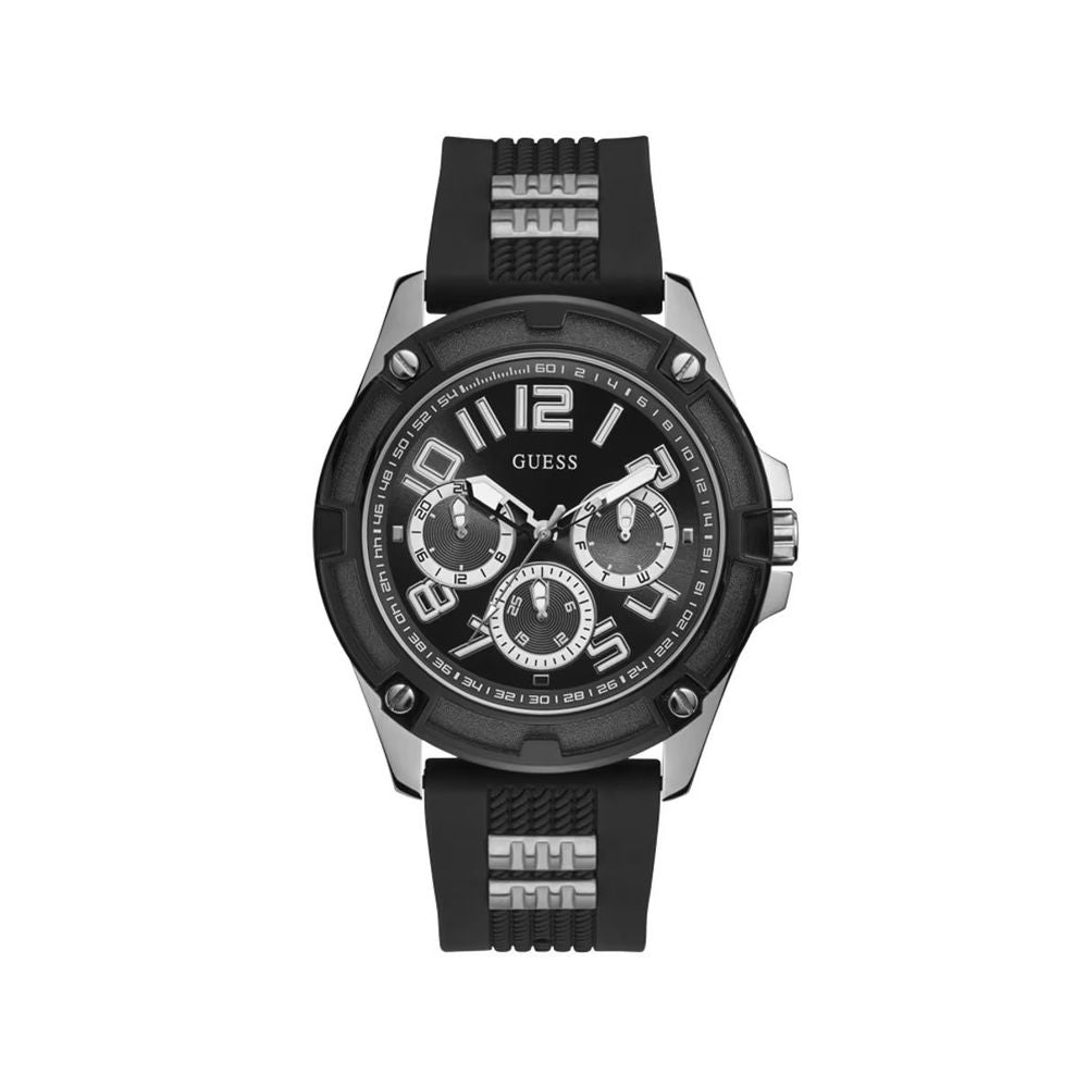 Montre synthétique noire