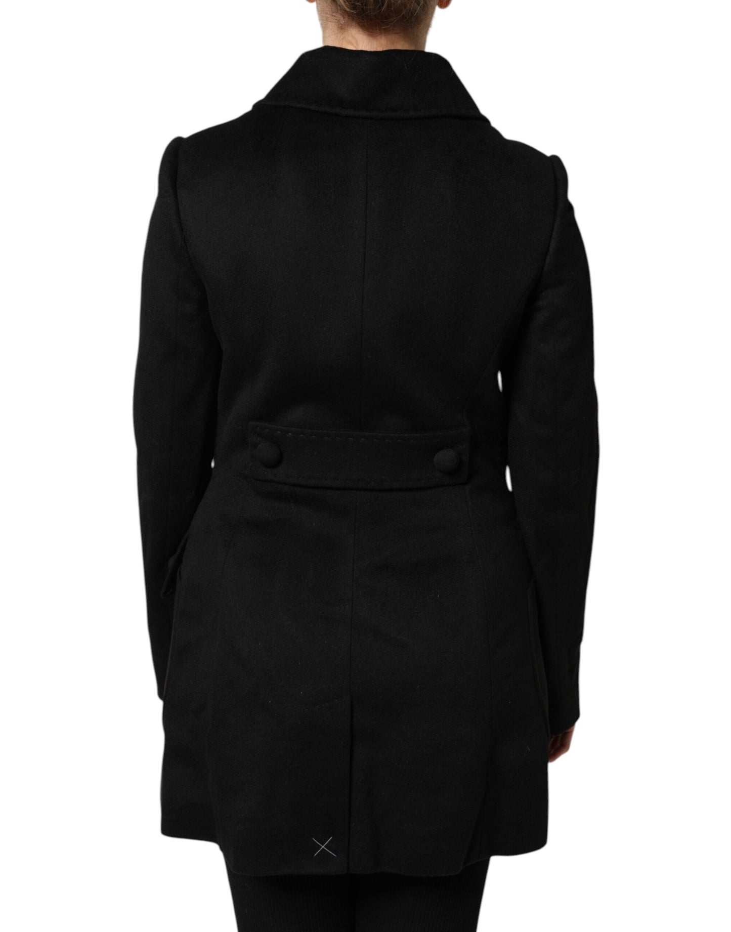 Chaqueta estilo blazer Sartoria Italiano de lana negra