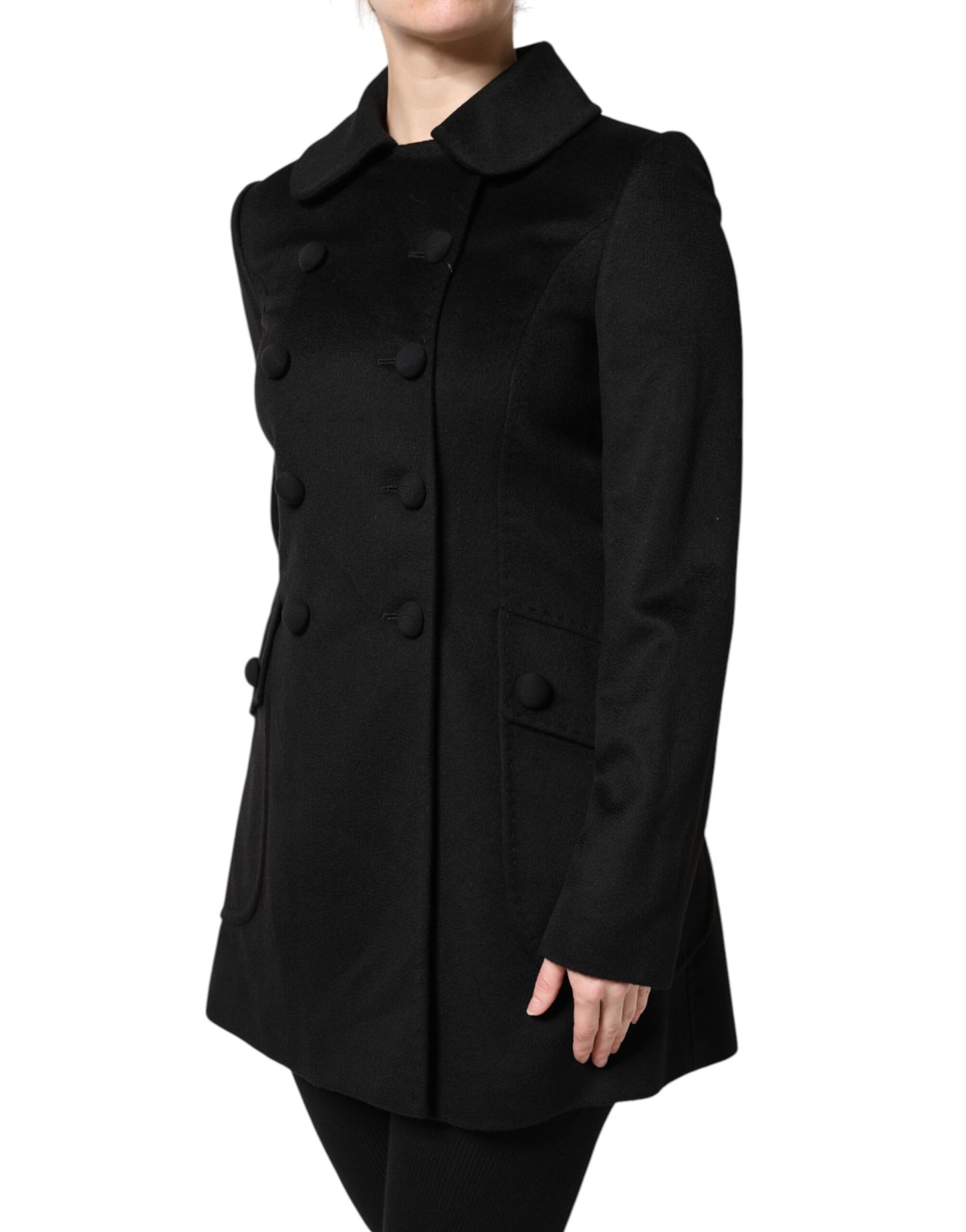 Veste blazer Sartoria Italiano en laine noire