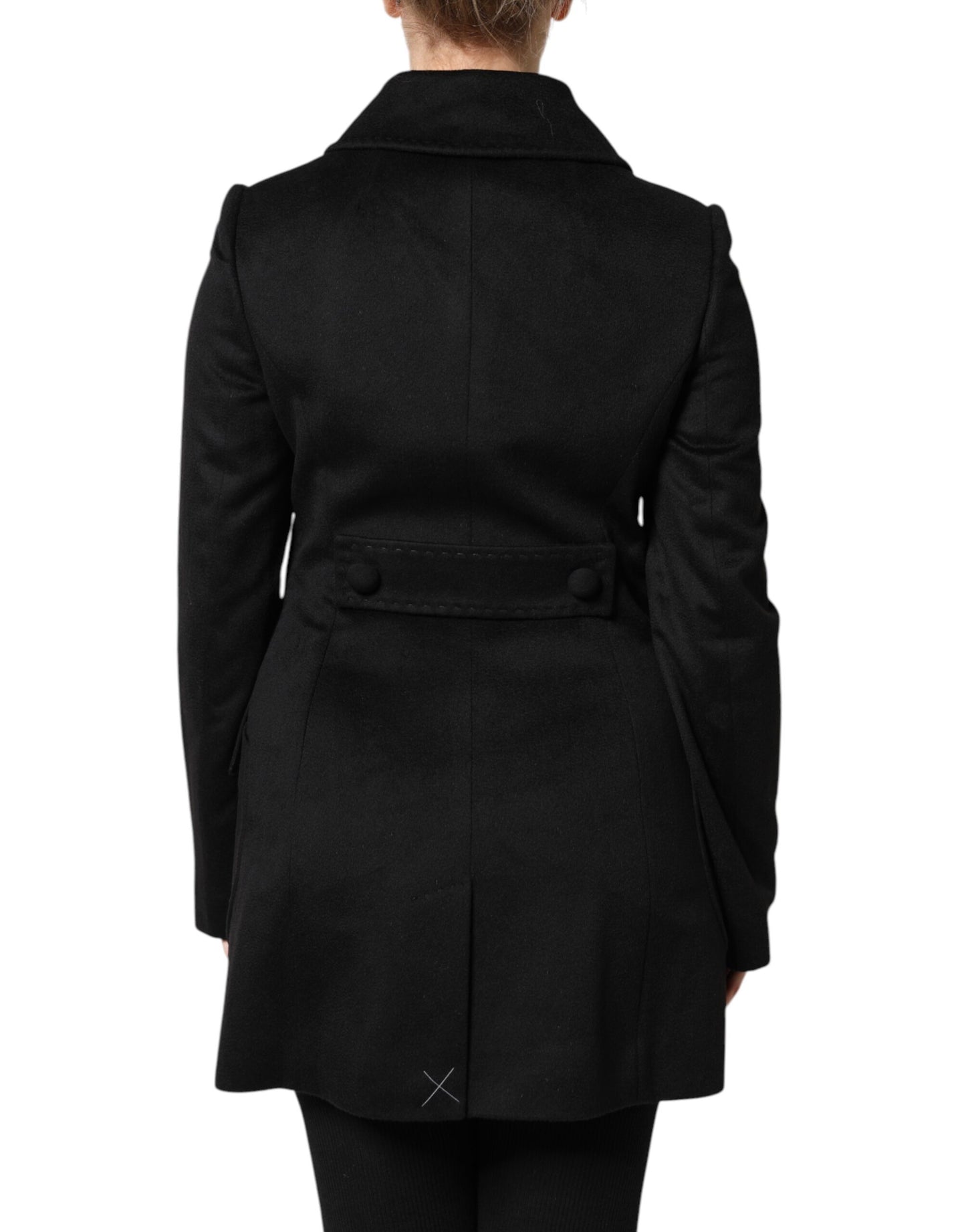 Veste blazer Sartoria Italiano en laine noire