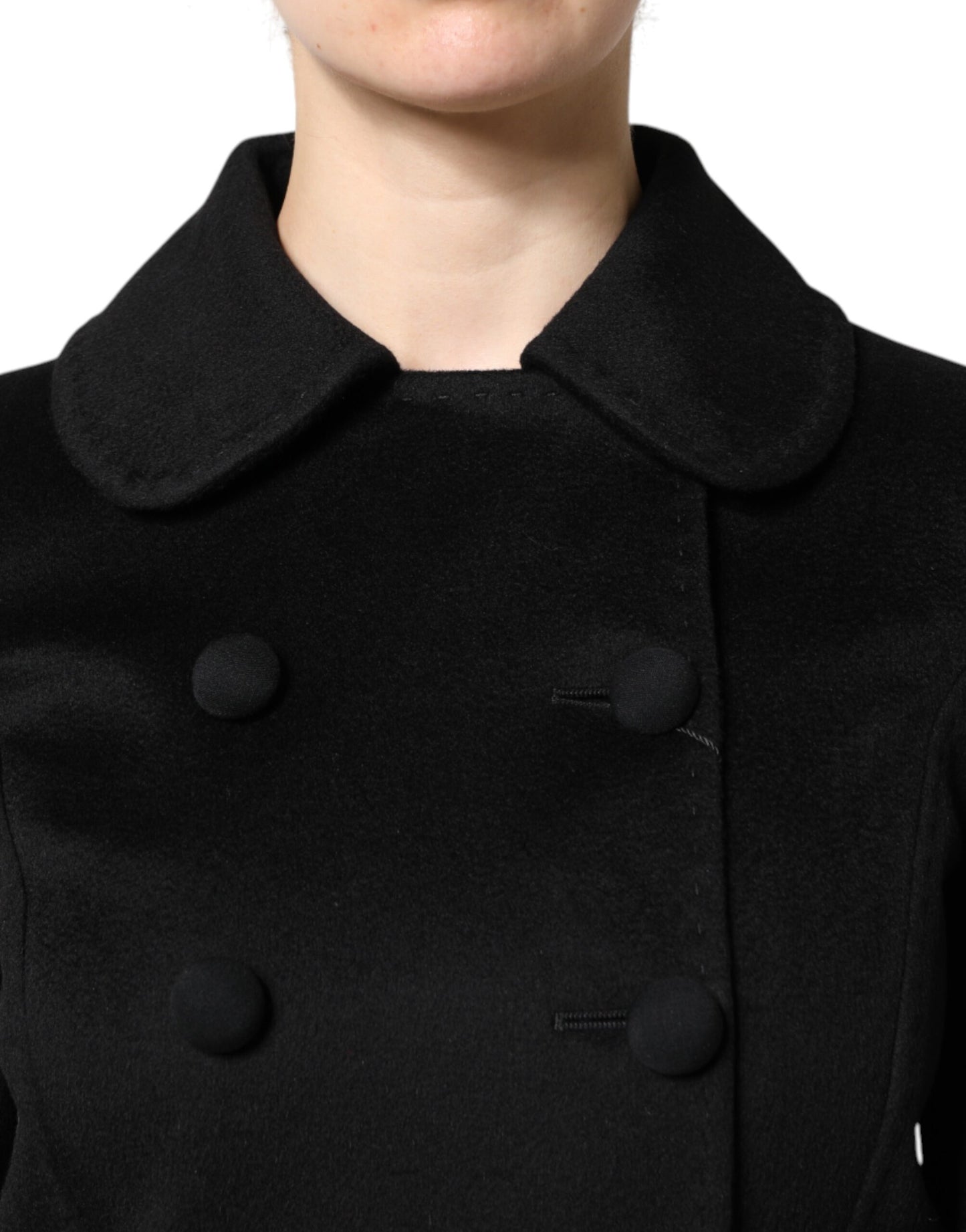 Veste blazer Sartoria Italiano en laine noire