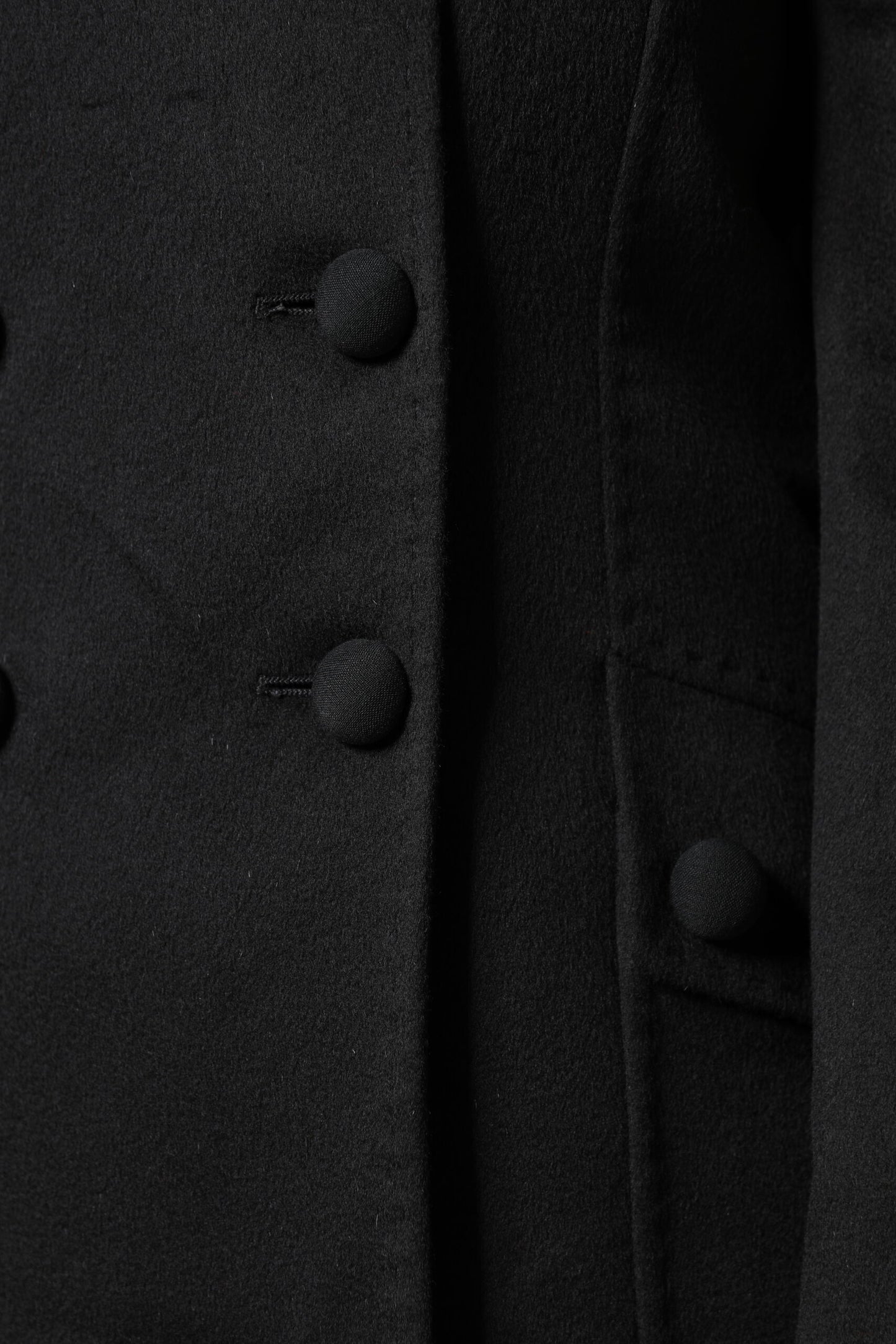 Veste blazer Sartoria Italiano en laine noire