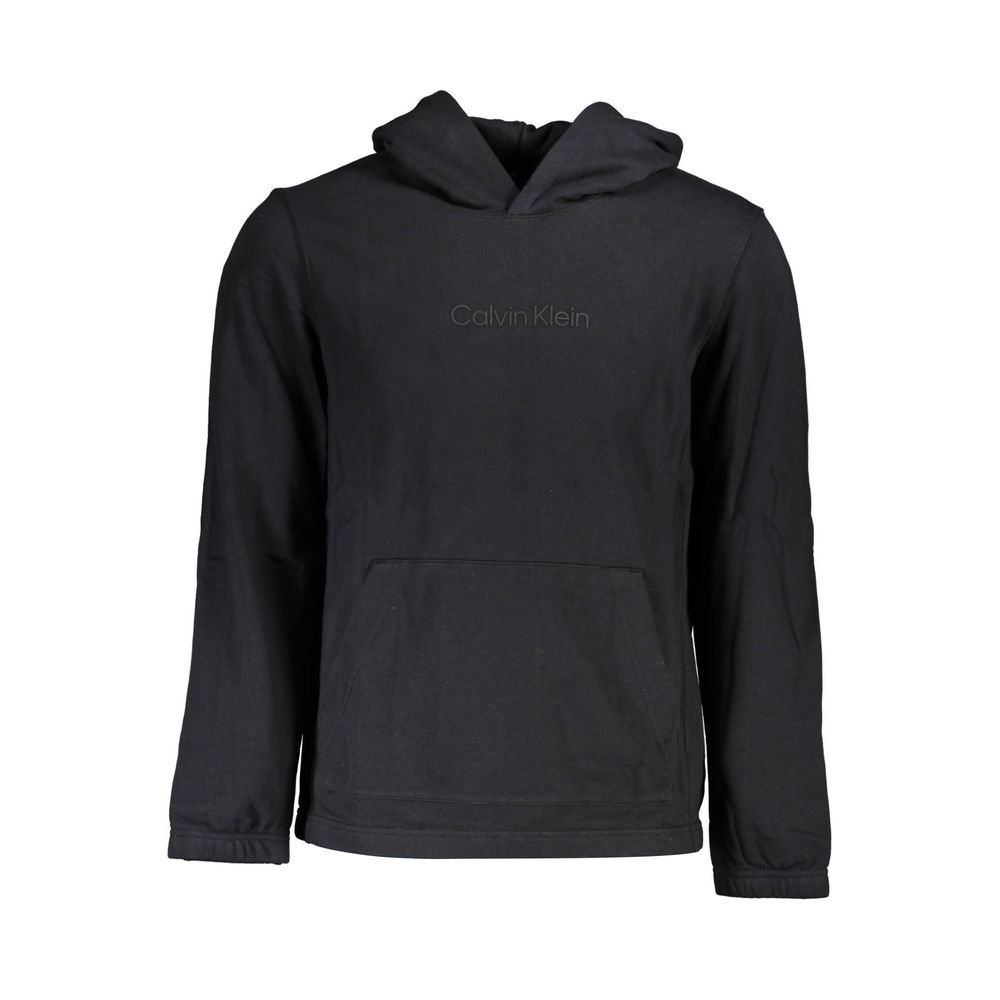 Pull homme en coton noir