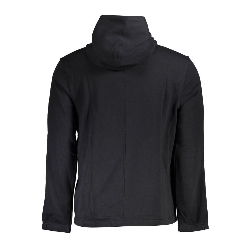 Pull homme en coton noir