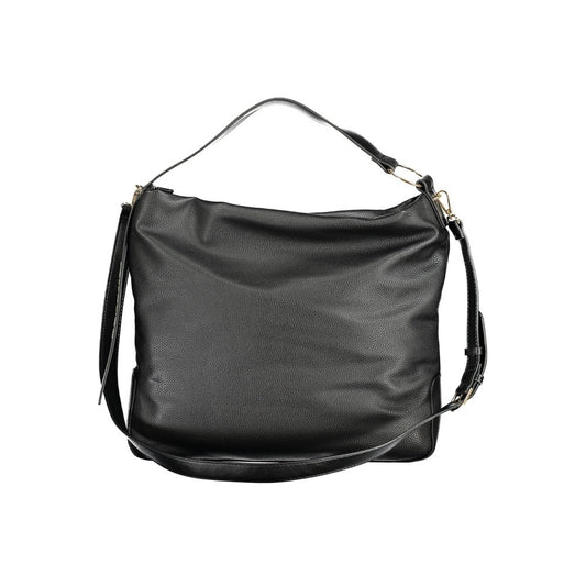Sac à main noir en polyéthylène pour femme