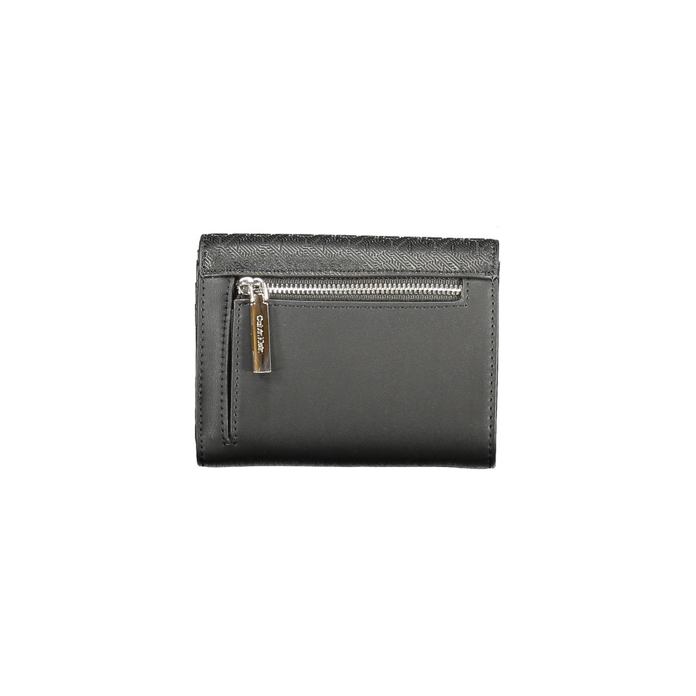 Cartera de mujer de poliéster negro