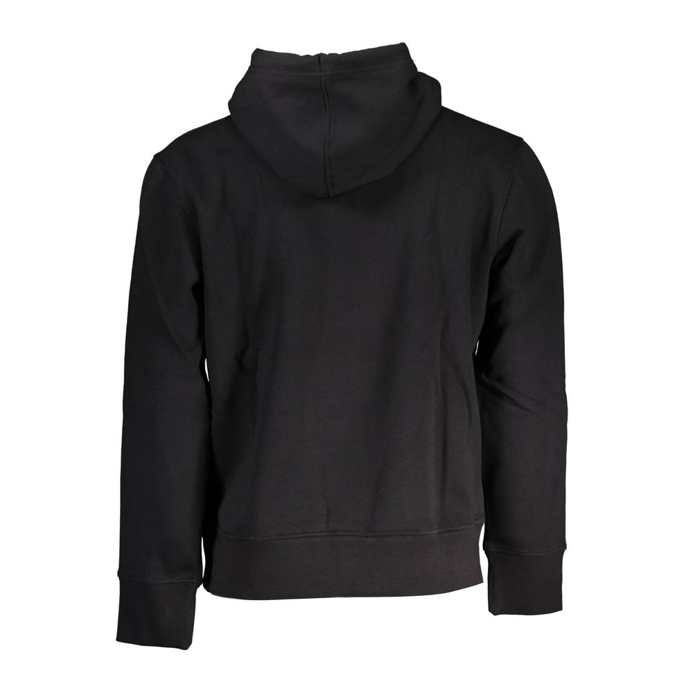 Pull homme en coton noir
