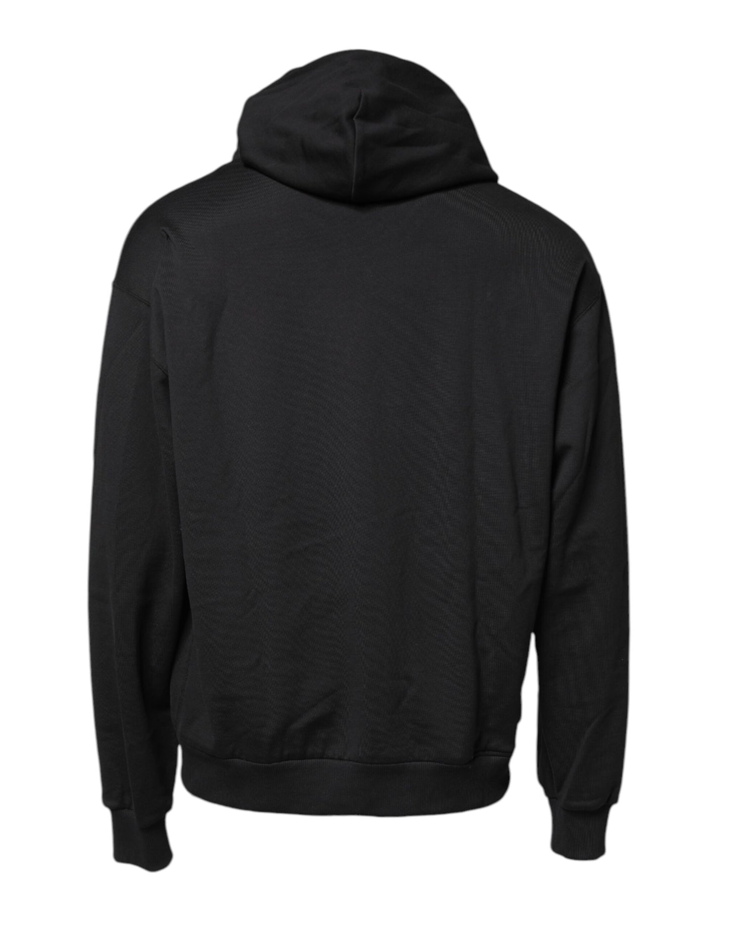Sweat-shirt à capuche brodé noir