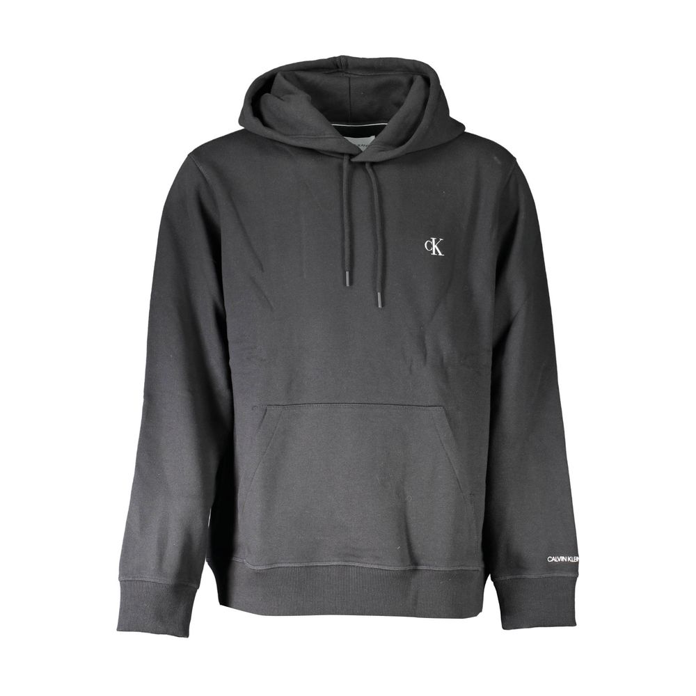 Sudadera unisex de algodón negra