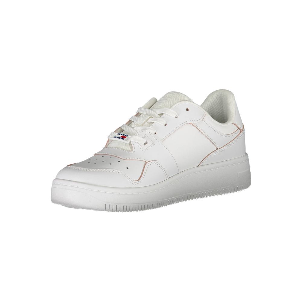 Zapatillas blancas de piel para mujer