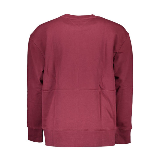 Purple Cotton Men Sweater