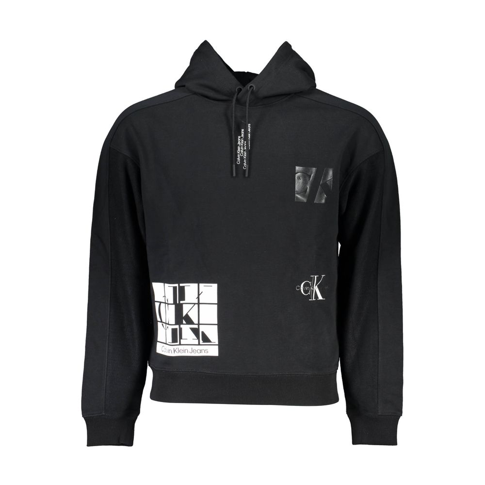 Pull homme en coton noir
