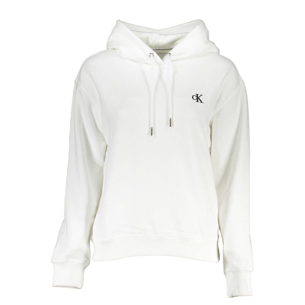 Pull en coton blanc