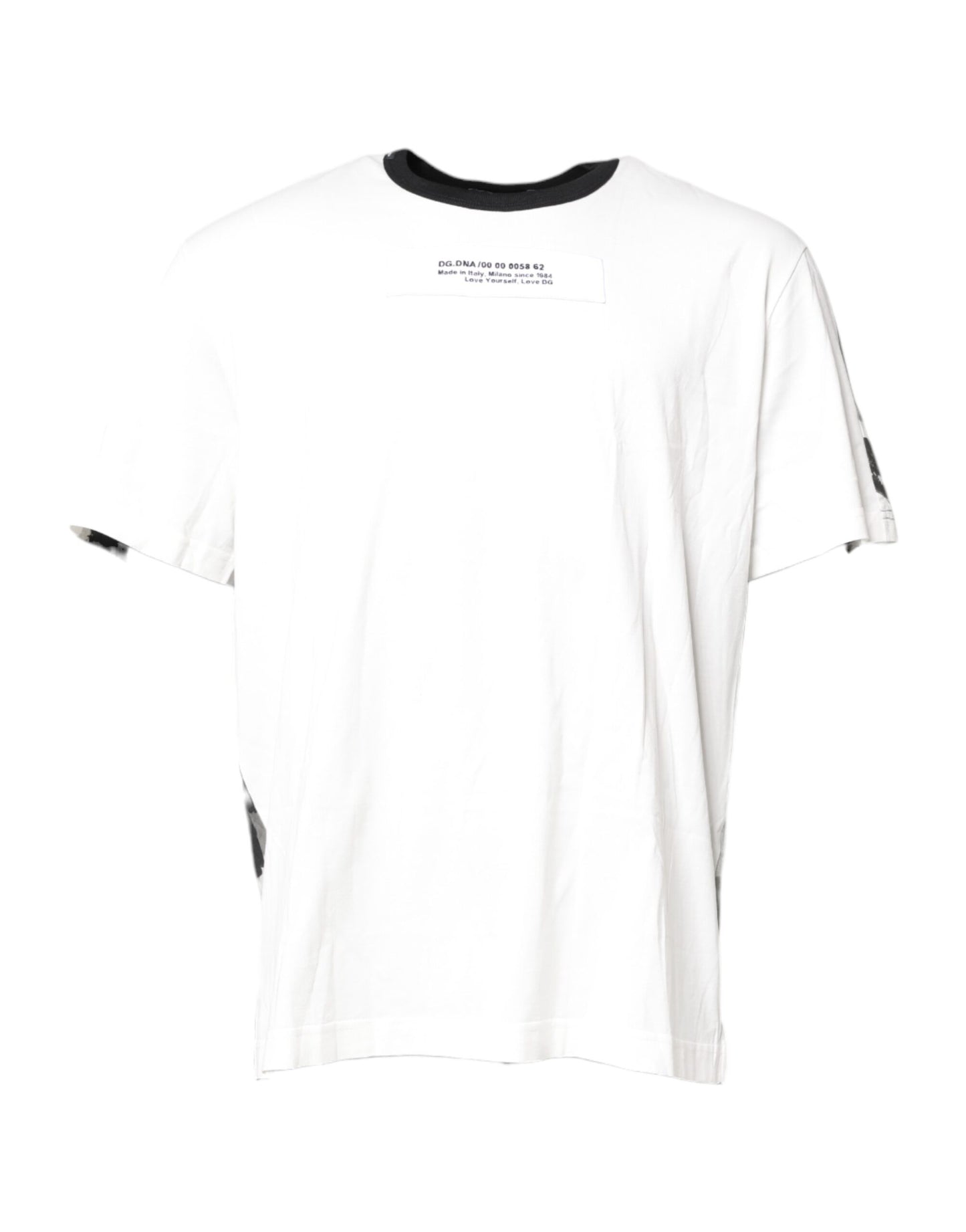 T-shirt ras du cou camouflage multicolore