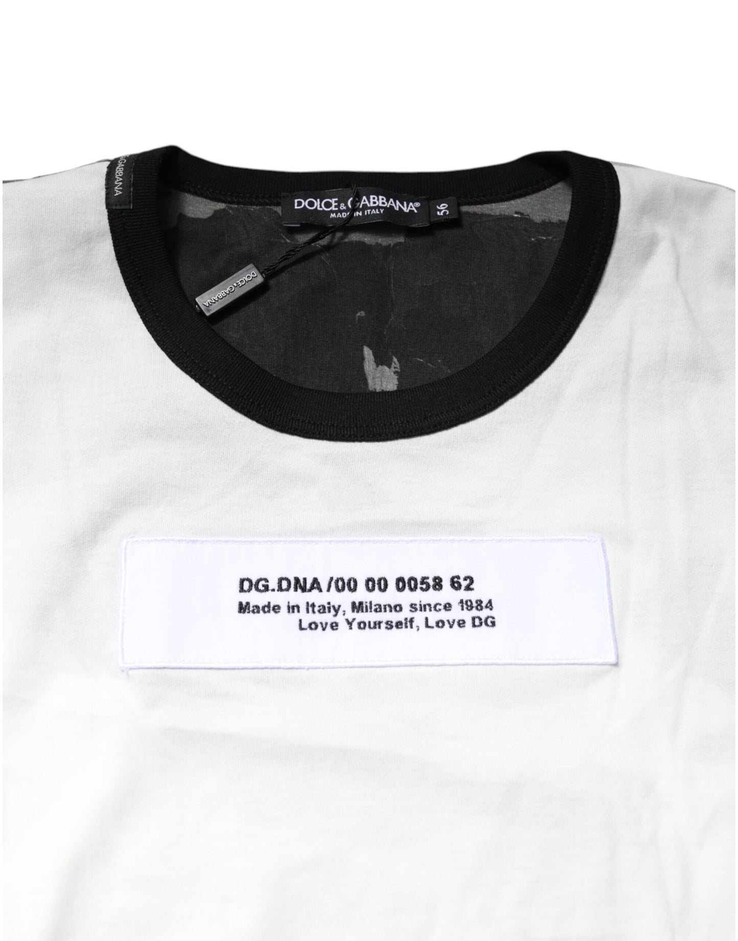 T-shirt ras du cou camouflage multicolore