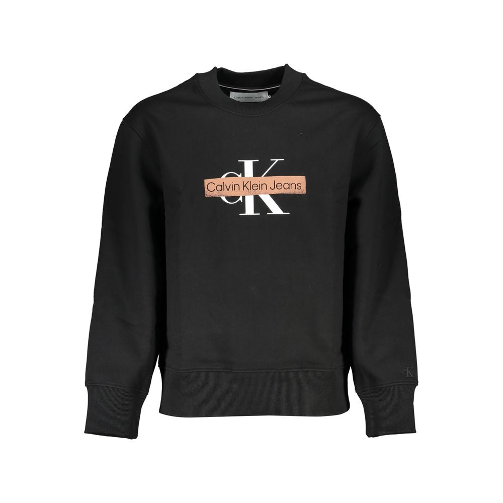 Sweat-shirt ras du cou en polaire élégant
