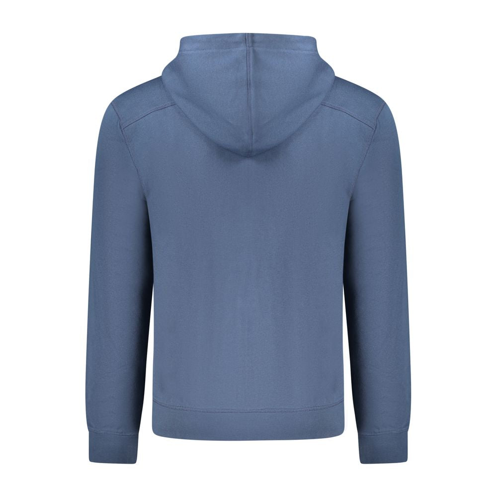 Suéter de algodón azul