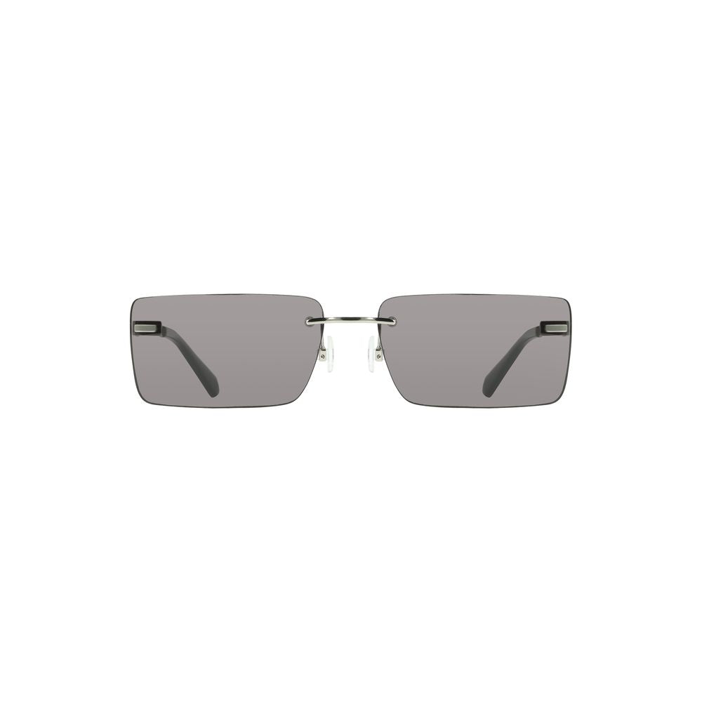 Gafas de sol de metal negro para mujer