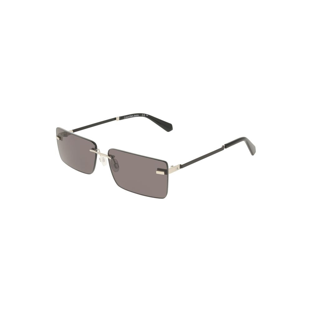 Gafas de sol de metal negro para mujer