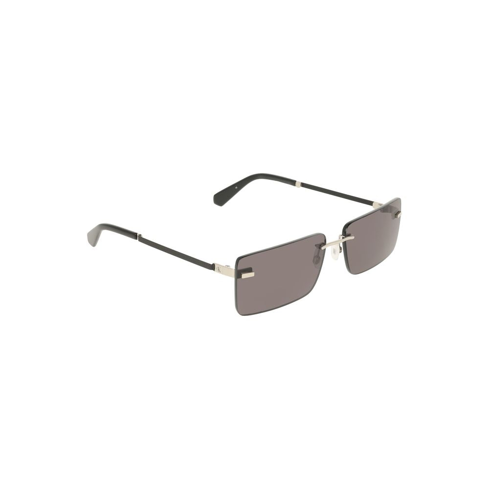 Gafas de sol de metal negro para mujer