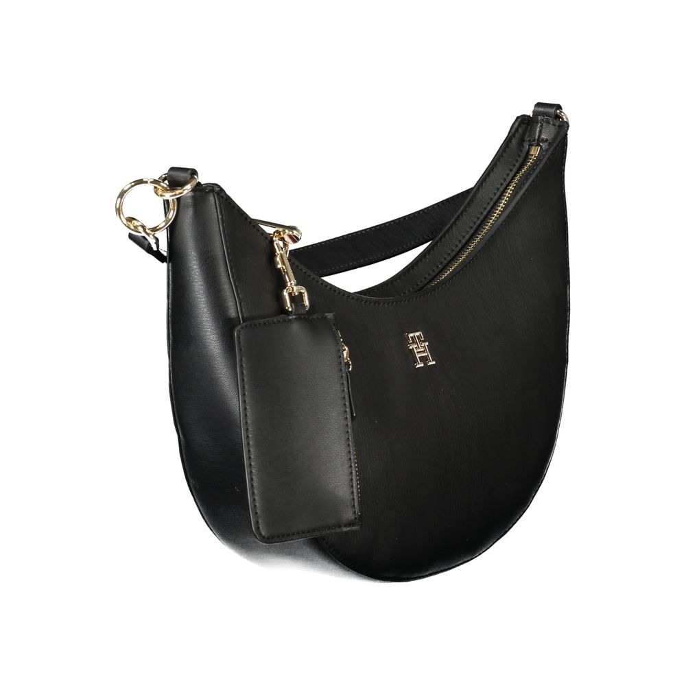Sac à main noir en polyéthylène pour femme